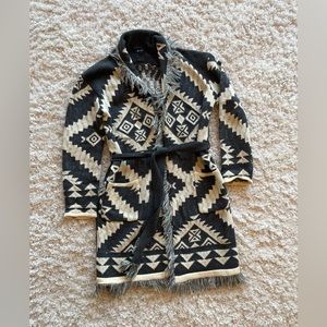 Miss Me Aztec print cardigan